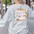 Fall Special Education Teacher Pumpkin Autumn Halloween Women's Sweatshirt Back Print Ash