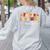 Fall Teacher Fall In Love With Math Math Thanksgiving Women's Sweatshirt Back Print Ash Fall Teacher Fall In Love With Math Math Thanksgiving Women's Sweatshirt Back Print Ash