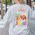 Farm Trip Field Trip Squad Farm Visit Teachers Students Women's Sweatshirt Back Print Ash Farm Trip Field Trip Squad Farm Visit Teachers Students Women's Sweatshirt Back Print Ash