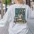 FCS Teacher Skeleton Halloween Family And Consumer Science Women's Sweatshirt Back Print Ash