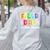 Field Day Green Team For Teacher Kids Field Day Games Women's Sweatshirt Back Print Ash Field Day Green Team For Teacher Kids Field Day Games Women's Sweatshirt Back Print Ash