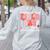 Field Day Red Team Outdoor Field Day Games For Kids Teacher Women's Sweatshirt Back Print Ash
