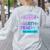 If At First You Don't Succeed Try Doing Your Math Teacher Women's Sweatshirt Back Print Ash