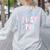 First Grade Coquette Bow Girls Teacher Team 1st Grade Squad Women's Sweatshirt Back Print Ash First Grade Coquette Bow Girls Teacher Team 1st Grade Squad Women's Sweatshirt Back Print Ash