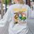 First Grade Zoo Field Trip Squad Matching Teacher Students Women's Sweatshirt Back Print Ash