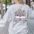 Floral Book a New Chapter Begins Retired Retirement Teacher Women's Sweatshirt Back Print Ash Floral Book a New Chapter Begins Retired Retirement Teacher Women's Sweatshirt Back Print Ash