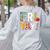 Fri Yay Teacher Happy Friday Friyay Weekend Back To School Women's Sweatshirt Back Print Ash