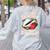 Front Office Teacher Admin Mother I'm A School Secretary Women's Sweatshirt Back Print Ash