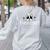 Furologist Puppy Stylist Cute Dog Groomer Men Women Women's Sweatshirt Back Print Ash