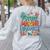 Future Marine Biologist Student Biology Teacher Kids Women's Sweatshirt Back Print Ash