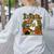 Ghost Library Reading Books Halloween Librarian Teacher Women's Sweatshirt Back Print Ash Ghost Library Reading Books Halloween Librarian Teacher Women's Sweatshirt Back Print Ash