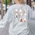 Ghost Music Teacher Halloween Musician Costume Women's Sweatshirt Back Print Ash Ghost Music Teacher Halloween Musician Costume Women's Sweatshirt Back Print Ash