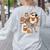 Ghost Reading Books Halloween Bow Spooky Teacher Student Women's Sweatshirt Back Print Ash Ghost Reading Books Halloween Bow Spooky Teacher Student Women's Sweatshirt Back Print Ash