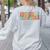 Gnoovy Vintage Inclusion Matters Special Education Teacher Women's Sweatshirt Back Print Ash