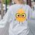 Good Egg Teacher Halloween Costume The Smart Cookie Women's Sweatshirt Back Print Ash