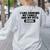 Grammar T Shirt Back To School English Teacher Women's Sweatshirt Back Print Ash