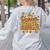 Groovy Coffee Teach Repeat Retro Teacher Women's Sweatshirt Back Print Ash