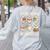 Groovy Halloween Ghost Read More Boooooks Librarian Teacher For Men Women Kids Women's Sweatshirt Back Print Ash Groovy Halloween Ghost Read More Boooooks Librarian Teacher For Men Women Kids Women's Sweatshirt Back Print Ash