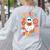 Groovy Halloween Trick Or Teach Retro Floral Ghost Teacher For Men Women Kids Women's Sweatshirt Back Print Ash Groovy Halloween Trick Or Teach Retro Floral Ghost Teacher For Men Women Kids Women's Sweatshirt Back Print Ash