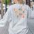 Groovy Its Me Hi Im The Teacher It’s Me Back To School Women's Sweatshirt Back Print Ash Groovy Its Me Hi Im The Teacher It’s Me Back To School Women's Sweatshirt Back Print Ash