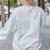 Halloween Ballet Mummy Ballerina Spooky Dance Teacher Women Women's Sweatshirt Back Print Ash