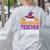 Halloween Costumes For Teachers Tired Teacher Costume Tee Women's Sweatshirt Back Print Ash Halloween Costumes For Teachers Tired Teacher Costume Tee Women's Sweatshirt Back Print Ash