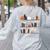 Halloween Library Ghost Books Teacher Spooky Trick Or Teach Women's Sweatshirt Back Print Ash Halloween Library Ghost Books Teacher Spooky Trick Or Teach Women's Sweatshirt Back Print Ash