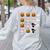 Halloween Math Teacher Men Women Order Of Operations Women's Sweatshirt Back Print Ash