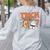 Halloween Medical Lab Science Microbiology Scientist Teacher Men Women Women's Sweatshirt Back Print Ash