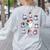 Halloween PE Teacher Ghost Playing Sports Physical Education Women's Sweatshirt Back Print Ash Halloween PE Teacher Ghost Playing Sports Physical Education Women's Sweatshirt Back Print Ash