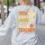 Halloween Preschool Teacher You Can't Scare Me Im A Teacher Women's Sweatshirt Back Print Ash Halloween Preschool Teacher You Can't Scare Me Im A Teacher Women's Sweatshirt Back Print Ash
