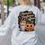 Halloween Teacher Phonemes Graphemes Caffeine Coffee Lover Women's Sweatshirt Back Print Ash Halloween Teacher Phonemes Graphemes Caffeine Coffee Lover Women's Sweatshirt Back Print Ash
