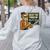 Halloween Teacher Six Seven Meme 6 7 Skeleton Spooky Costume Women's Sweatshirt Back Print Ash