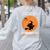 Halloween Teacher Witch Lets Eat Kids Punctuation Women's Sweatshirt Back Print Ash Halloween Teacher Witch Lets Eat Kids Punctuation Women's Sweatshirt Back Print Ash