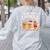 Hangin With My Cookies Gingerbread Christmas Teacher Women's Sweatshirt Back Print Ash