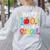 Happy 100th Day Of School Teachers 100 Days Of School Kids Women's Sweatshirt Back Print Ash Happy 100th Day Of School Teachers 100 Days Of School Kids Women's Sweatshirt Back Print Ash