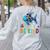 Happy First Day Of School Fish Rainbows Teacher Be Kind Women's Sweatshirt Back Print Ash Happy First Day Of School Fish Rainbows Teacher Be Kind Women's Sweatshirt Back Print Ash