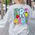 Happy Fri-Yay Friday Lovers Fun Teacher Life FriYay Weekend Women's Sweatshirt Back Print Ash Happy Fri-Yay Friday Lovers Fun Teacher Life FriYay Weekend Women's Sweatshirt Back Print Ash