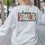 Happy Fri-Yay Friday Lovers Teacher Fri Yay Weekend Women's Sweatshirt Back Print Ash