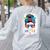 Happy Fri-Yay Friday Teacher Life Happy Friday Women's Sweatshirt Back Print Ash