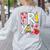 Happy Fri-Yay Teacher Back To School Friday Lovers Women's Sweatshirt Back Print Ash Happy Fri-Yay Teacher Back To School Friday Lovers Women's Sweatshirt Back Print Ash