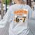 Haunted By 6-7 Halloween Math Teacher Joke Women's Sweatshirt Back Print Ash Haunted By 6-7 Halloween Math Teacher Joke Women's Sweatshirt Back Print Ash