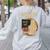 Haunted By 67 Ghost Math Joke Student Halloween Nerd Teacher Women's Sweatshirt Back Print Ash