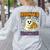 Haunted By Fractions Math Halloween Teacher Women's Sweatshirt Back Print Ash