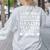 Health Teacher Tshirt Appreciation For Men Women Women's Sweatshirt Back Print Ash