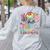 Hello 3rd Grade Boy Girl Teacher Back To School 3rd Grade Women's Sweatshirt Back Print Ash Hello 3rd Grade Boy Girl Teacher Back To School 3rd Grade Women's Sweatshirt Back Print Ash