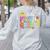 Hello Fifth Grade Team 5th Grade Back To School Teacher Kids Women's Sweatshirt Back Print Ash Hello Fifth Grade Team 5th Grade Back To School Teacher Kids Women's Sweatshirt Back Print Ash