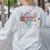 Hello Pre-K Pencil Teacher Student Tie Dye Women's Sweatshirt Back Print Ash Hello Pre-K Pencil Teacher Student Tie Dye Women's Sweatshirt Back Print Ash