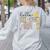 Hello Second Grade Team 2nd Grade Back To School Teacher Kid Women's Sweatshirt Back Print Ash Hello Second Grade Team 2nd Grade Back To School Teacher Kid Women's Sweatshirt Back Print Ash