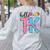 Hello TK Transitional Kindergarten Back To School Teacher Women's Sweatshirt Back Print Ash Hello TK Transitional Kindergarten Back To School Teacher Women's Sweatshirt Back Print Ash